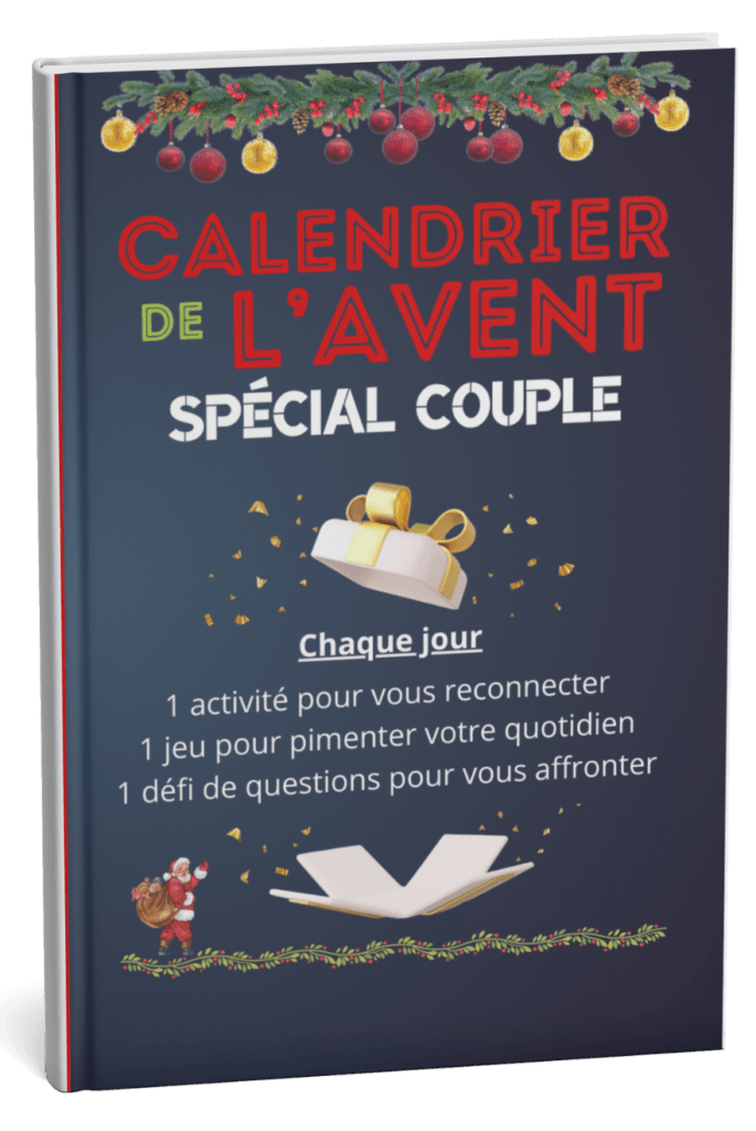 livre calendrier de l'avent spécial couple